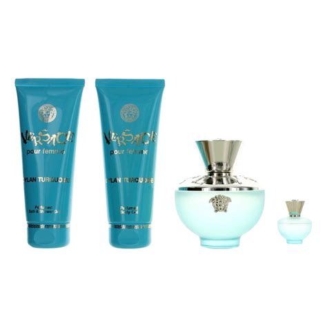 4-piece versace ladies fragrances set